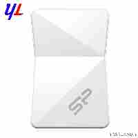 فلش سیلیکون پاور Touch T08 USB 2.0 ظرفیت 32GB رنگ سفید