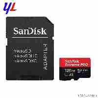 کارت حافظه سن دیسک میکرو اس دی با ظرفیت 128GB و سرعت 200MBps
